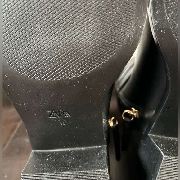 Zara black ankle boots - Picture 6 of 7